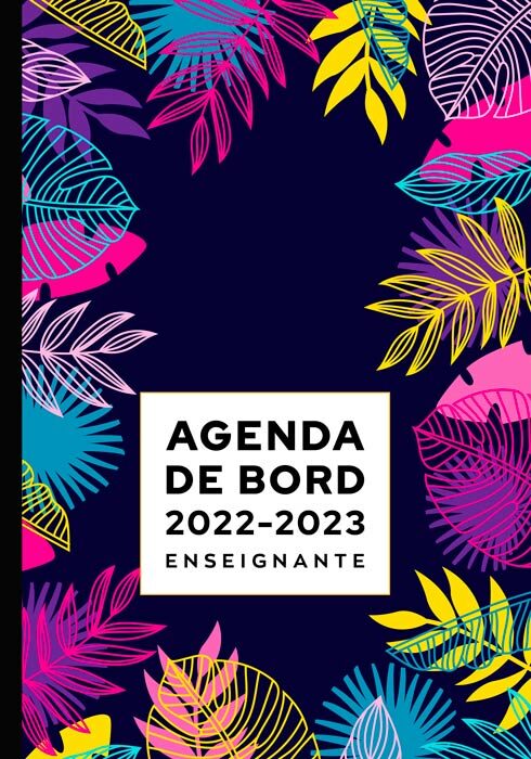 Agenda de bord 2022/2023 enseignante