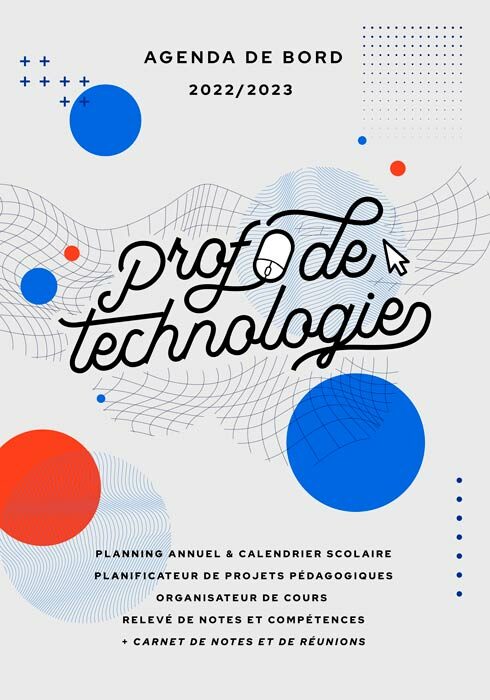Agenda de bord 2022/2023 prof de technologie