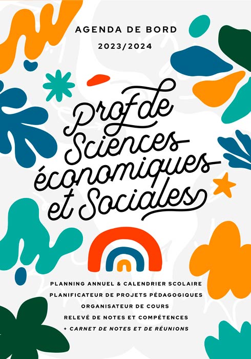 Agenda de bord 2023/2024 prof de Français