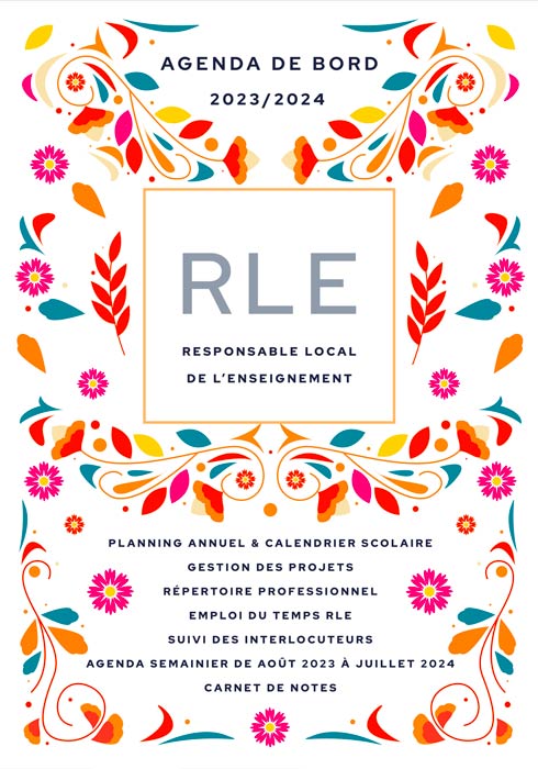 Agenda 2023/2024 RLE  responsable local d'enseignement