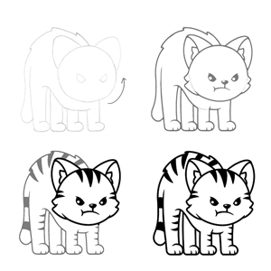 apprendre-a-dessiner-les-chats-kawaii-photo-02