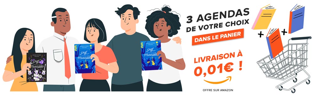 equipe-agendas-professeur-education-musicale-2025-2026-amazon