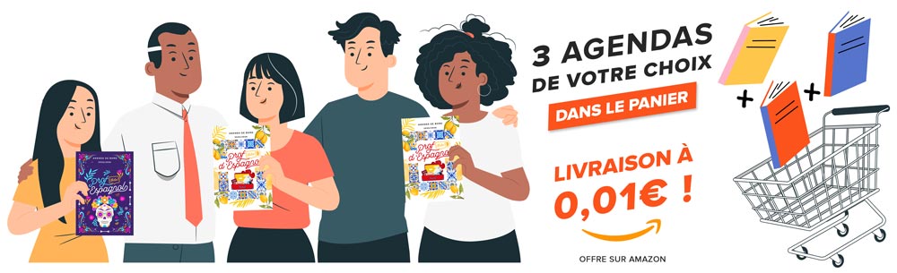 equipe-agendas-professeur-espagnol-2025-2026-amazon