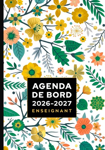Agenda de bord 2026/2027 Enseignant