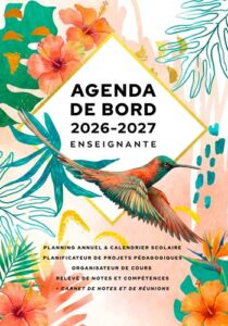 agenda-2026-2027-enseignante-colibris