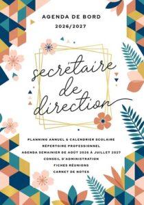 agenda-2026-2027-secretaire-de-direction