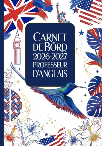 Carnet Professeur d'Anglais V1