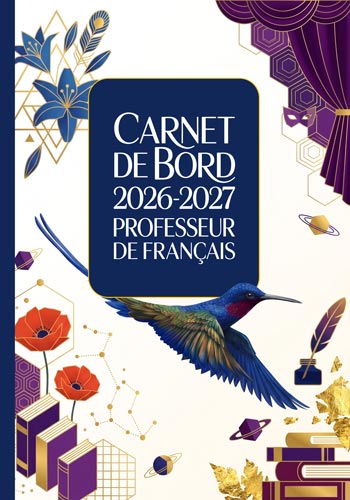 Carnet de bord Professeur de français – Version 1