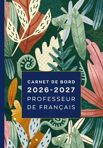 Carnet de bord Professeur de français – Version 2