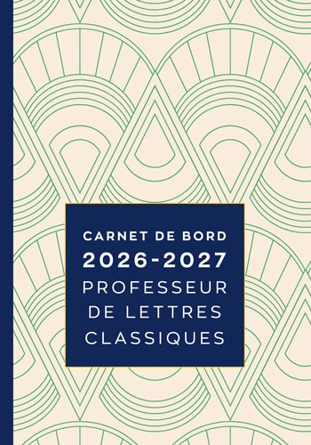 Carnet Professeur de Lettres Classiques V2