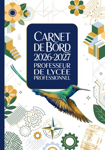 Carnet Professeur de Lycée Professionnel V2