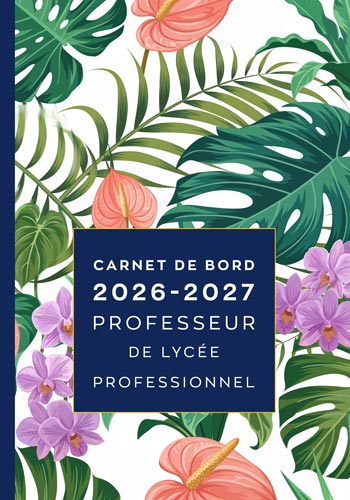 Carnet Professeur de Lycée Professionnel V1