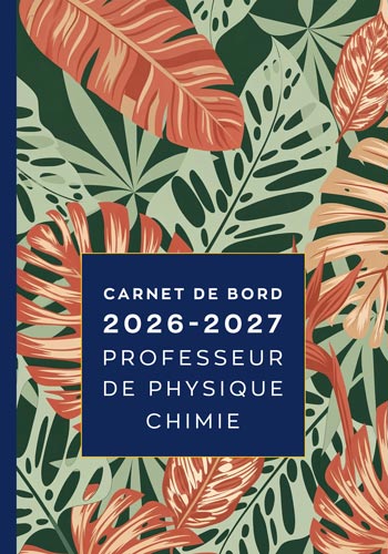Carnet Professeur de Physique-Chimie V2