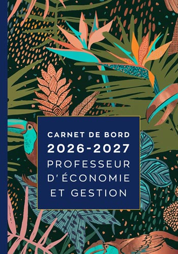 Carnet Professeur d'Économie-Gestion