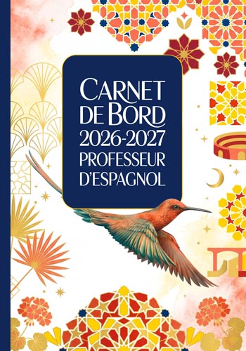 Carnet Professeur d'Espagnol V1