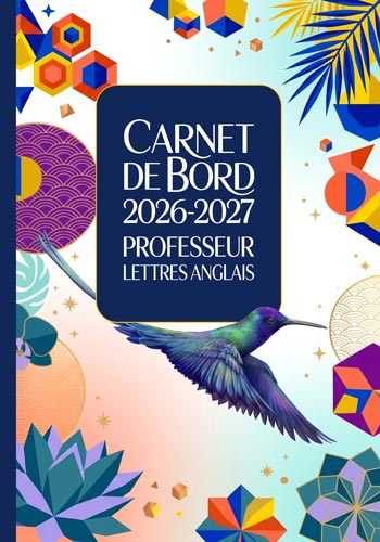 Carnet de bord Professeur de lettres et anglais version 01