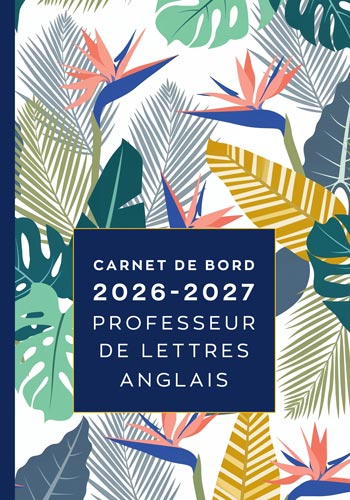 Carnet de bord Professeur de lettres et anglais version 02