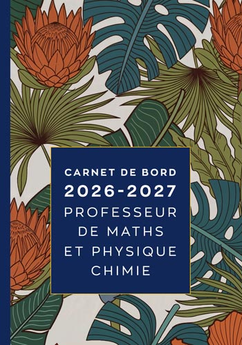 Carnet Professeur Maths & Physique-Chimie V2