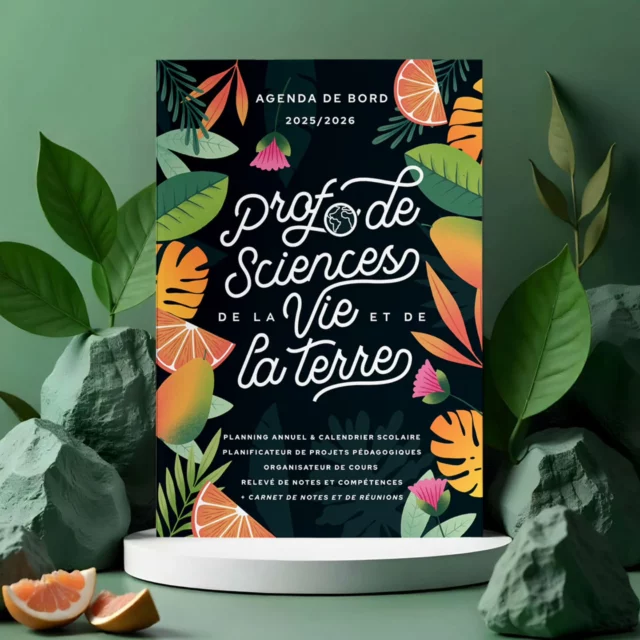 🧬🌍 Prof de SVT ? Cet agenda est pour vous !
L’agenda de bord 2025/2026 Sciences de la Vie et de la Terre, pensé pour organiser et planifier toute l’année 🍃
✔️ Format A4 pratique
✔️ 18 classes, projets, notes, réunions… tout est là !
#gringolivier #profsvt #rentree2025 #teamprof