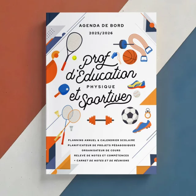 🏃‍♂️📘 Prof d’EPS ?
L’agenda 2025/2026 est prêt pour vous : planning annuel, AS/UNSS, suivi des classes, tout y est !

🛒 Dispo maintenant !

#gringolivier #profEPS #EPS #rentrée2025