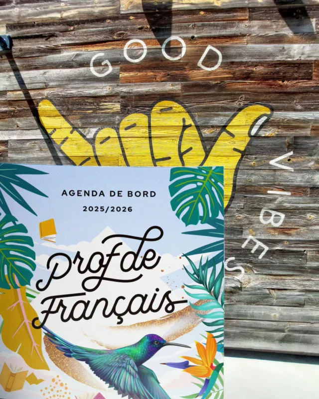 📚 Good vibes pour les profs de français ! 🤙
L’agenda de votre rentrée est enfin disponible ! 🎉

#gringolivier #agendaprof #proffrancais #enseignant #prof #rentrée2025