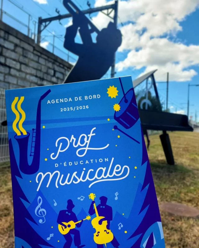 🎼 Un agenda pour une année en harmonie. Tout simplement.
L’agenda des profs d’éducation musicale est prêt !

#gringolivier #agenda #educationmusicale #rentrée2025